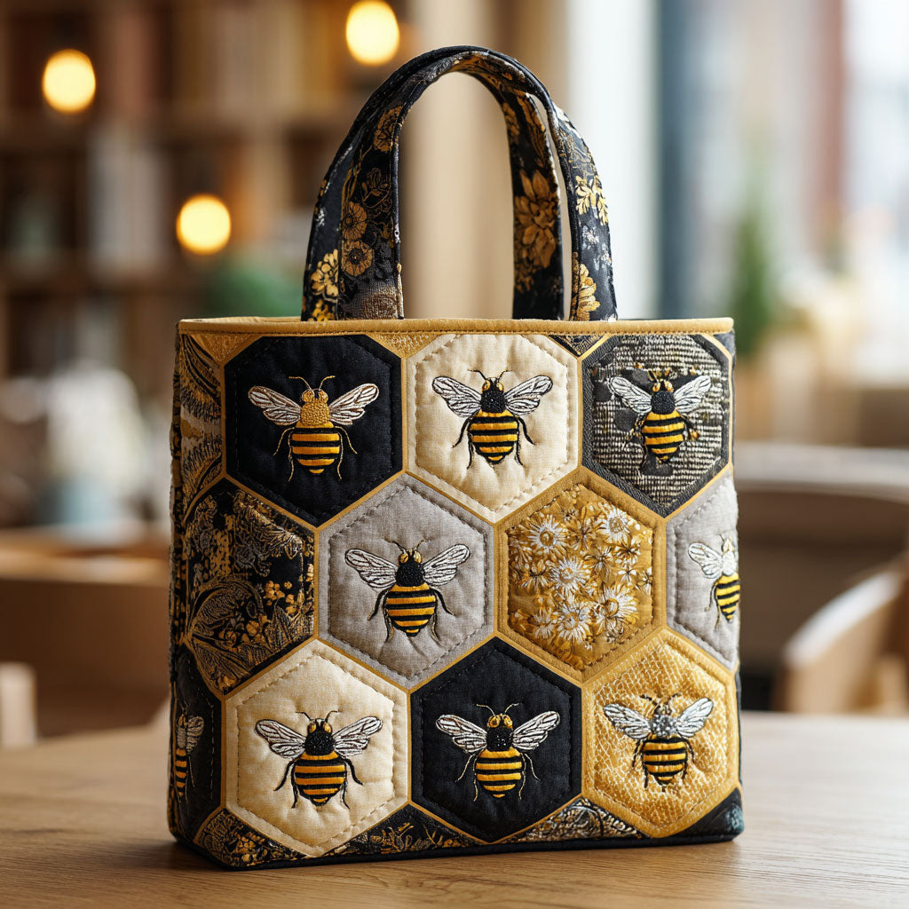 Handgemachte Tasche – Süsse Honigbiene