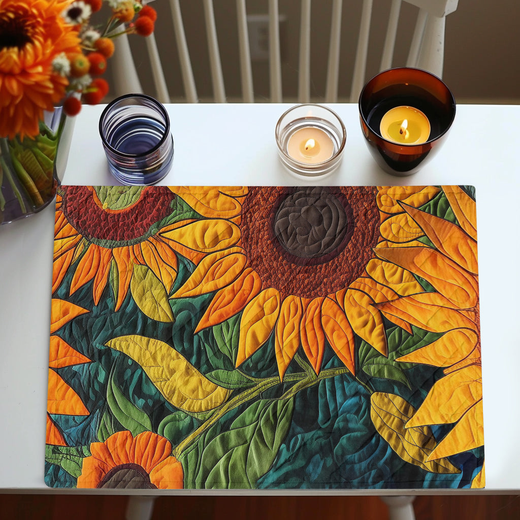Elegante Sonnenblume Untersetzer