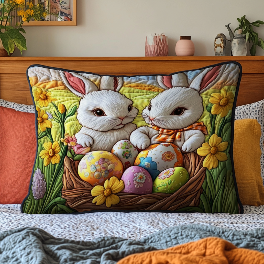 Osterhasen Eier Kissenbezug