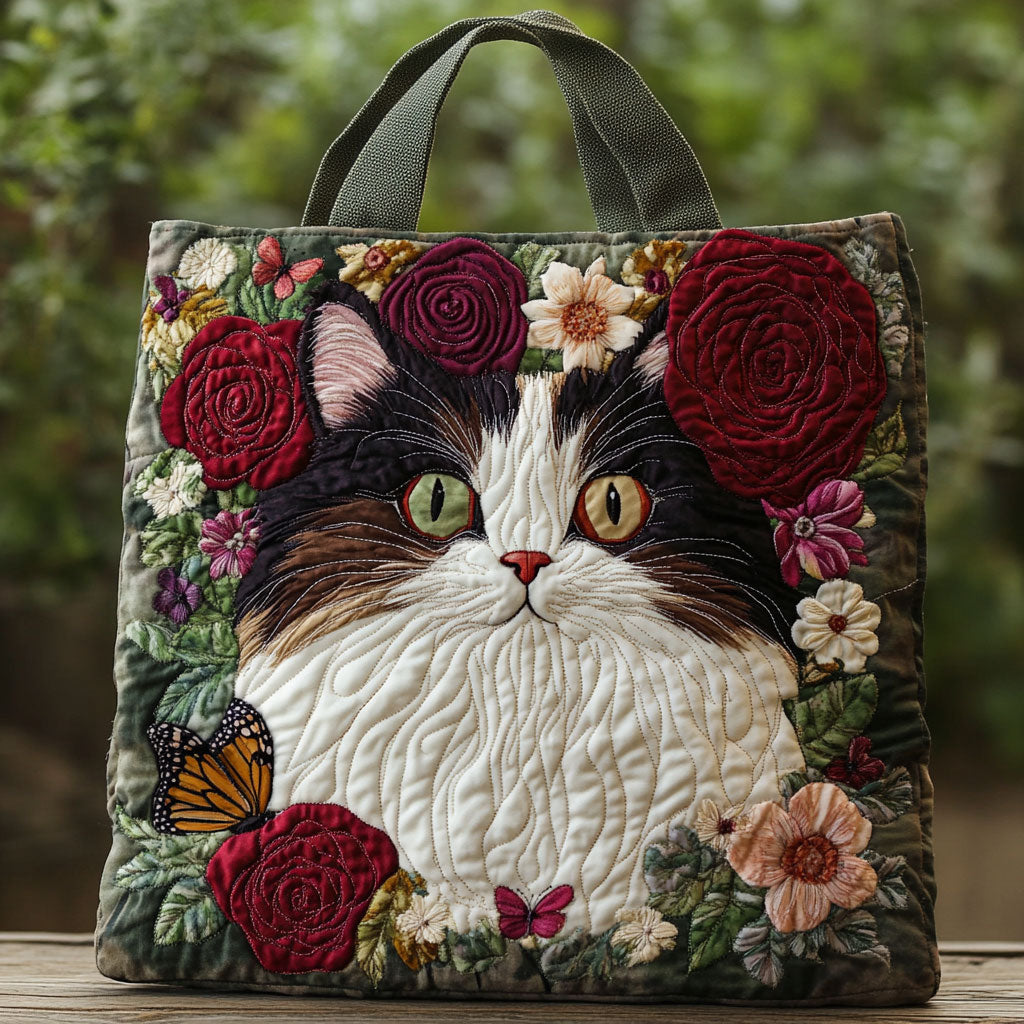 Handgemachte Tasche – Blühende Spin