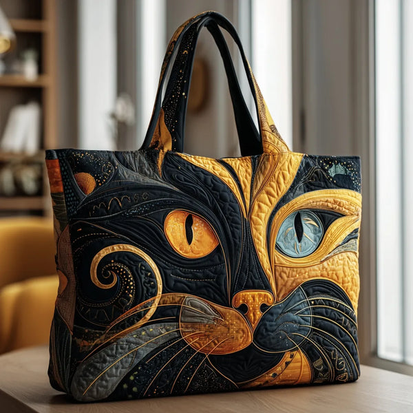 Handgemachte Tasche – Mystische Mondkatze