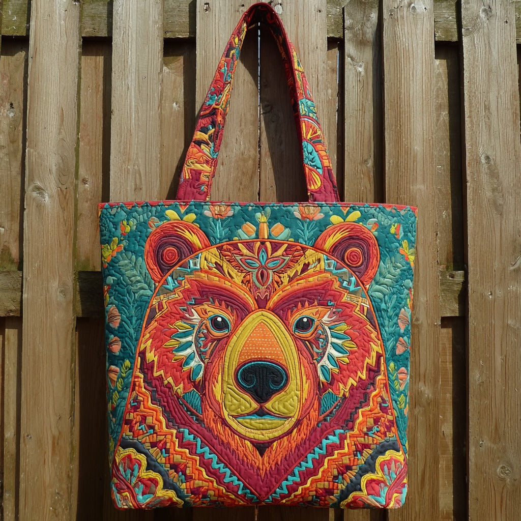 Handgemachte Tasche – Volkskunst-Bär
