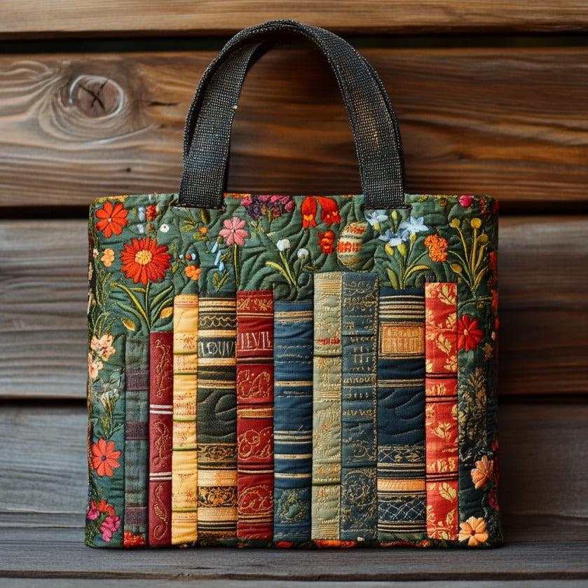 Handgemachte Tasche – Bücher in Liebe