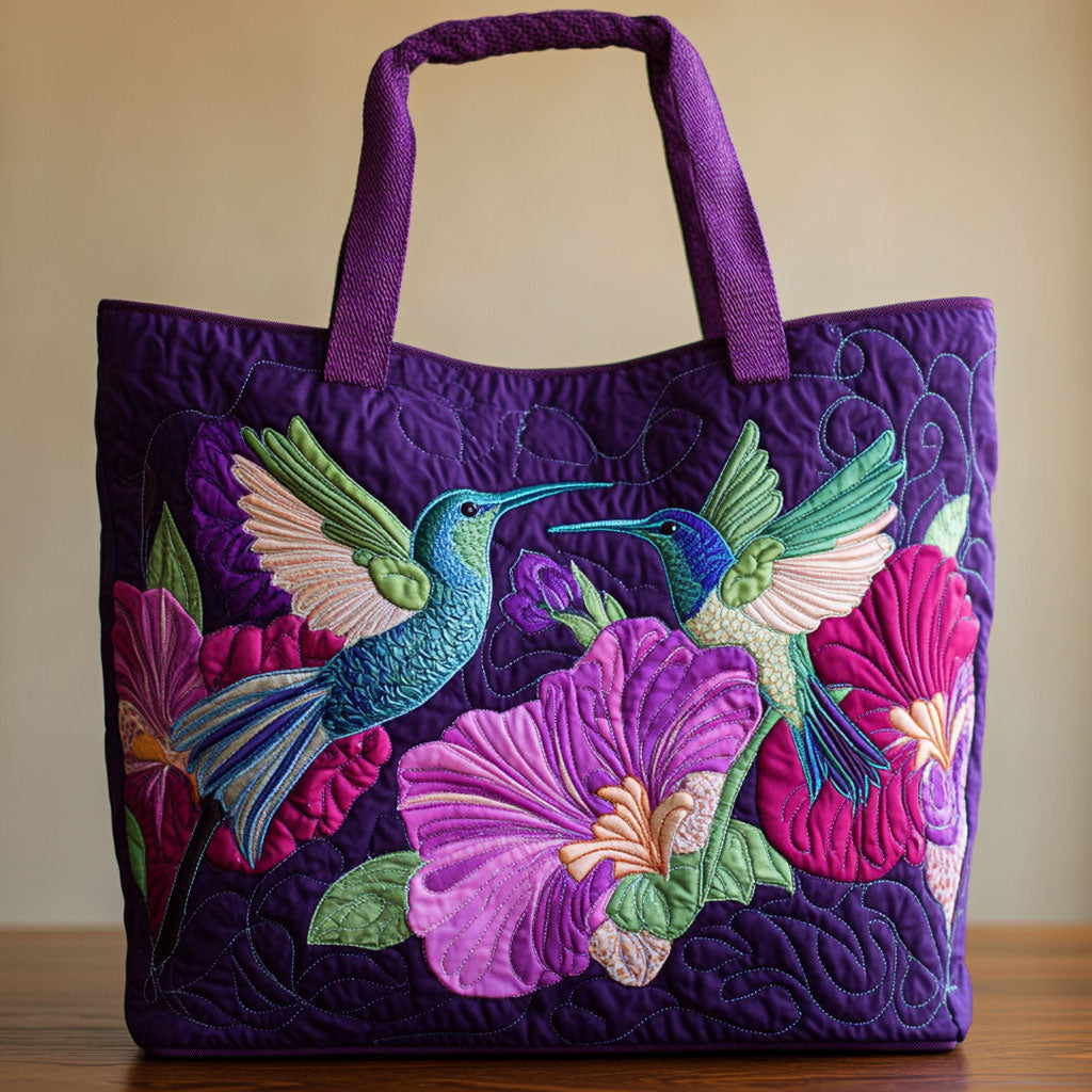 Handgemachte Tasche – Lila Harmonie