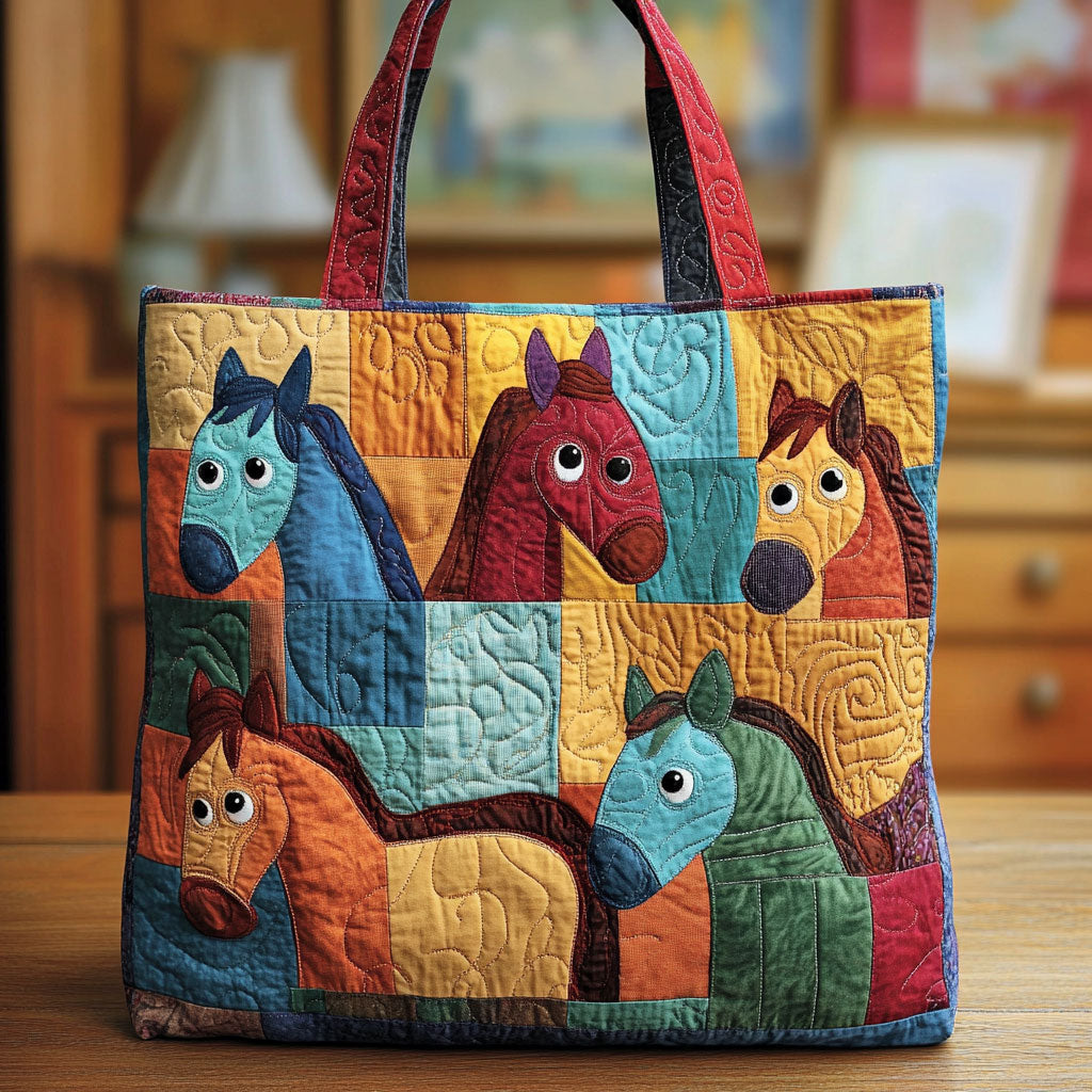 Handgemachte Tasche – Lächelnde Schar