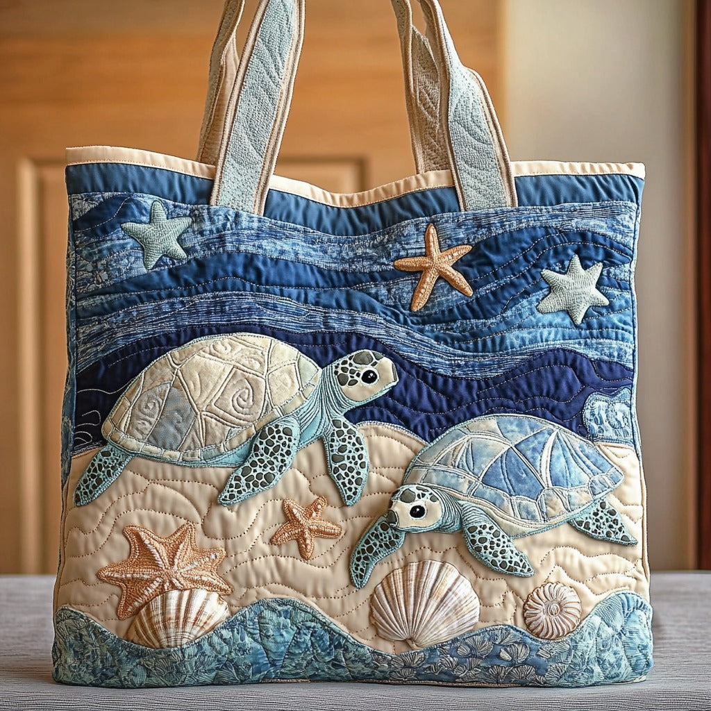 Handgemachte Tasche – Meeresschildkröte