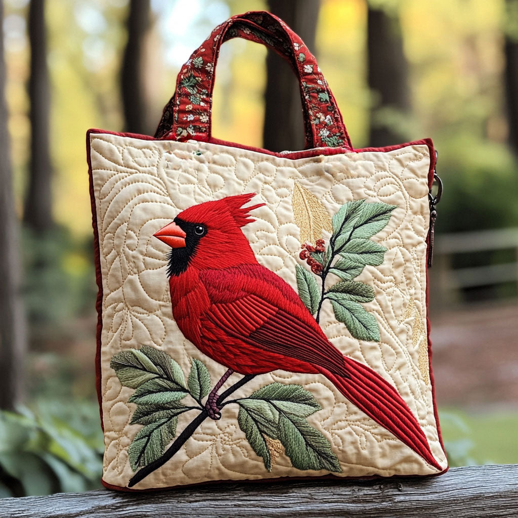 Handgemachte Tasche – Sprudelnder Kardinal