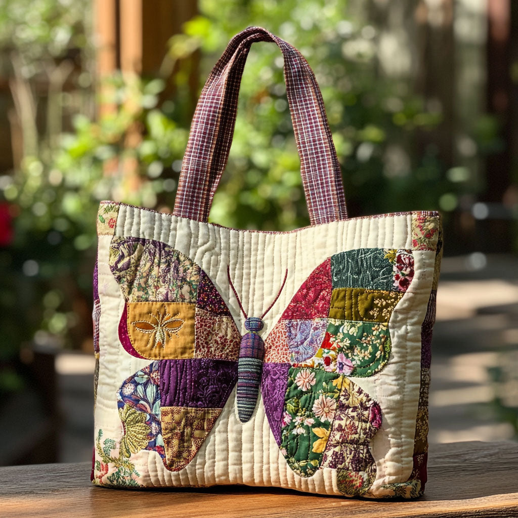 Handgemachte Tasche – Schmetterling Erbstück