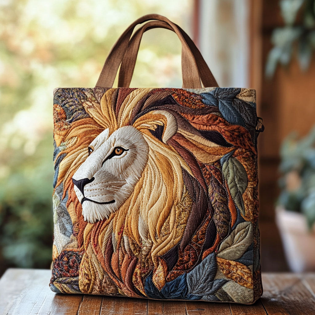 Handgemachte Tasche – Majestätischer Löwe