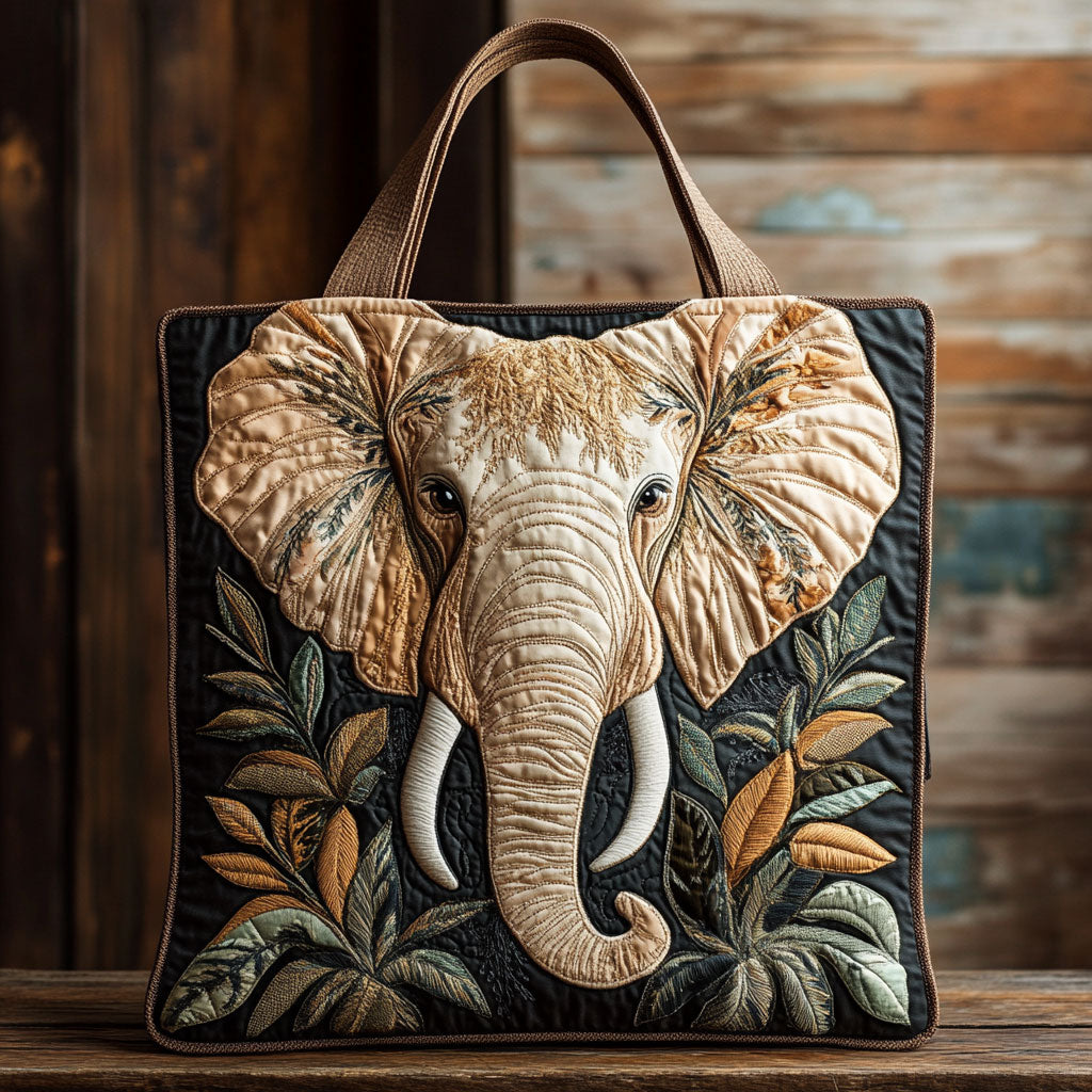 Handgemachte Tasche – Gemütlicher Elefant