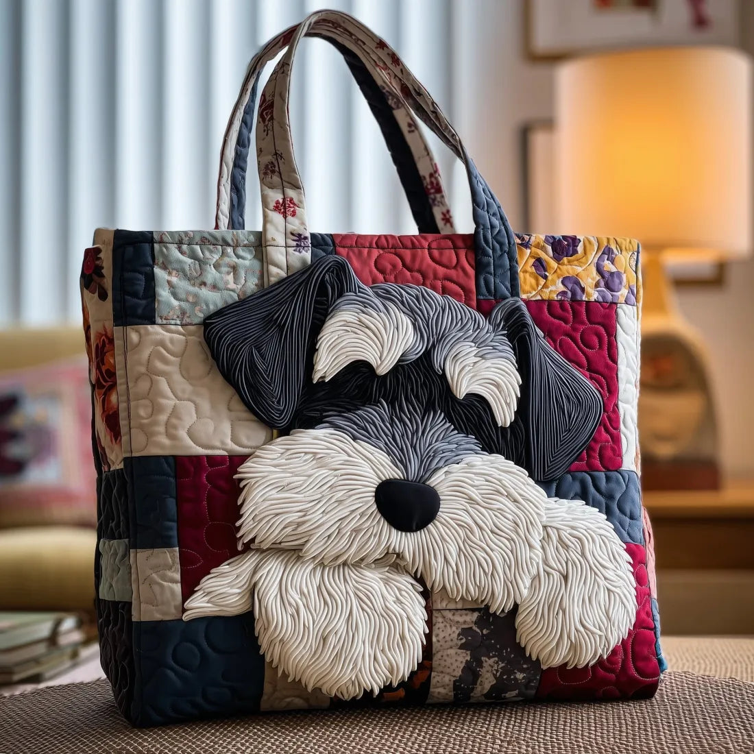 Handgemachte Tasche – Schnauzer