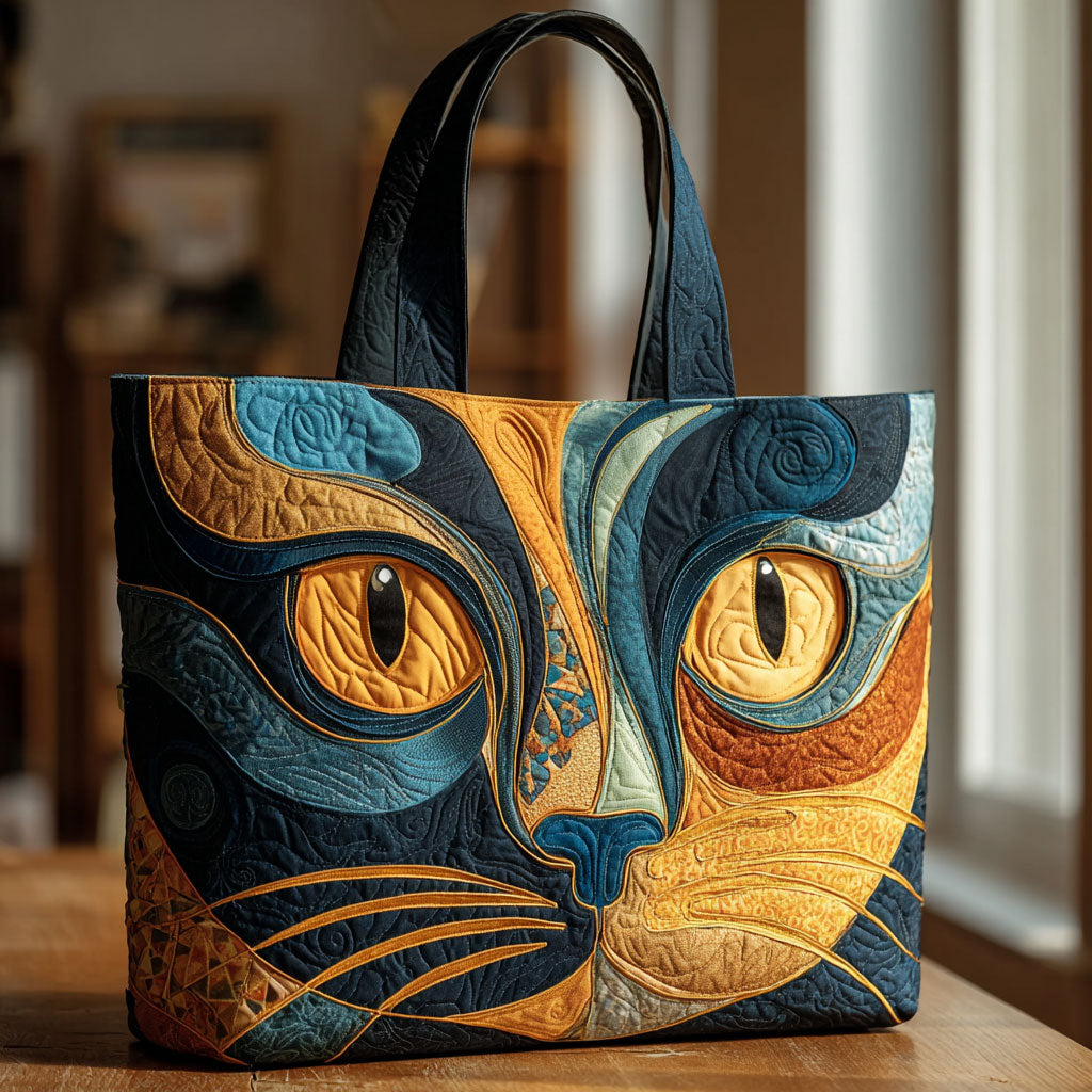 Handgemachte Tasche – Goldener Blick