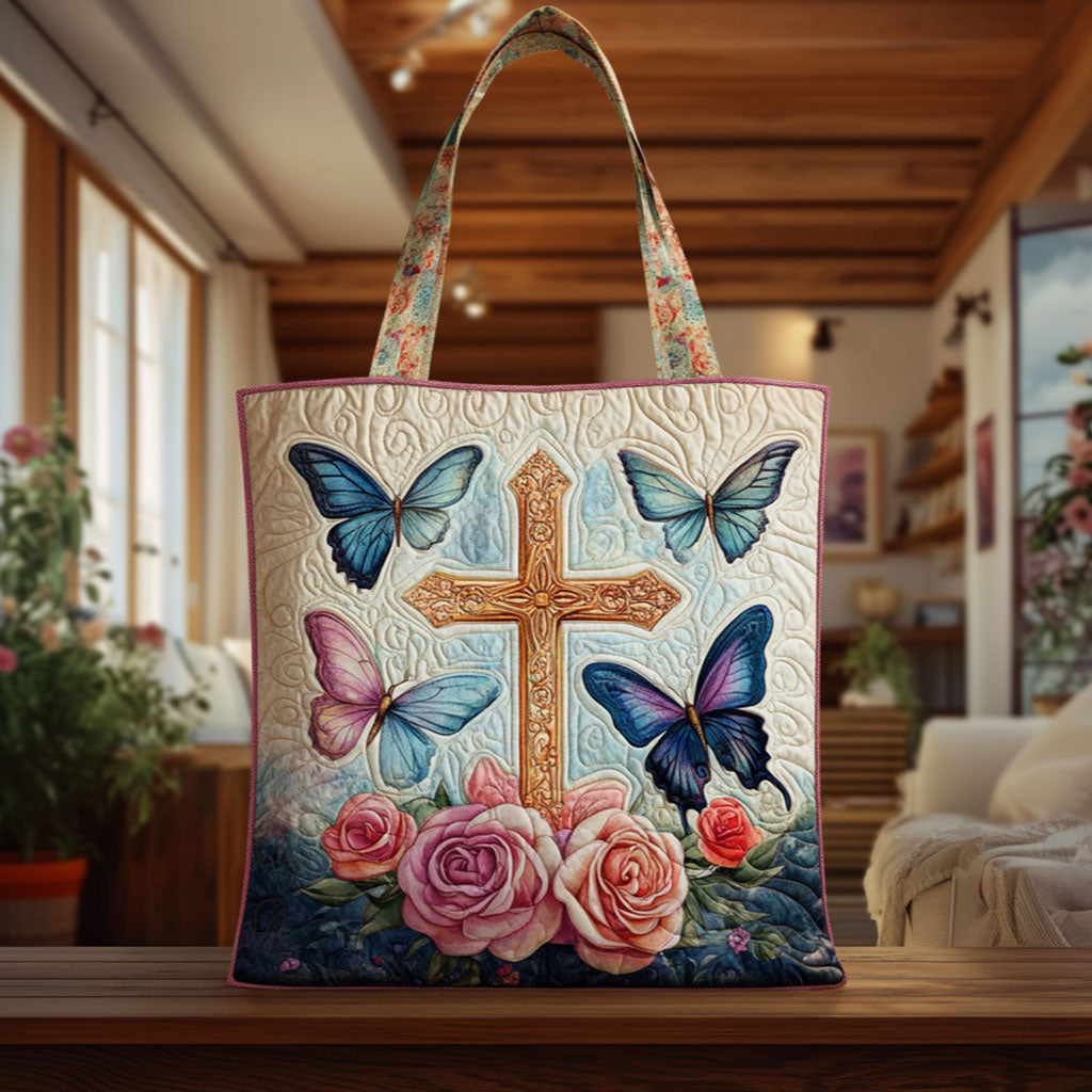 Handgemachte Tasche – Schmetterlingshimmel