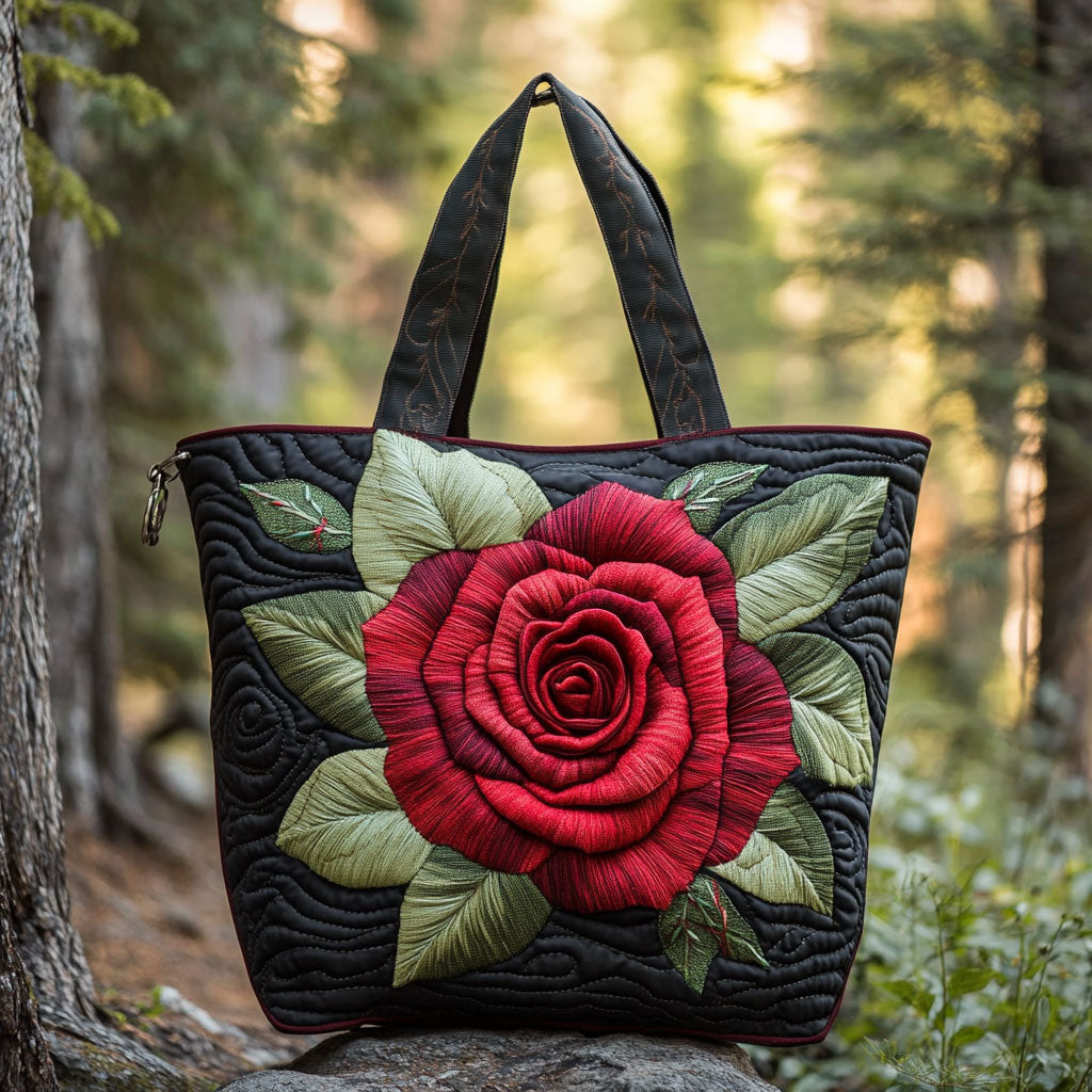 Handgemachte Tasche – Elegante Rose