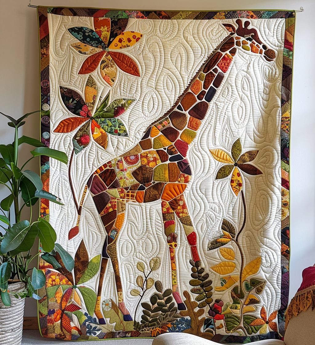 Afrikanische Giraffen Abenteuer Decke