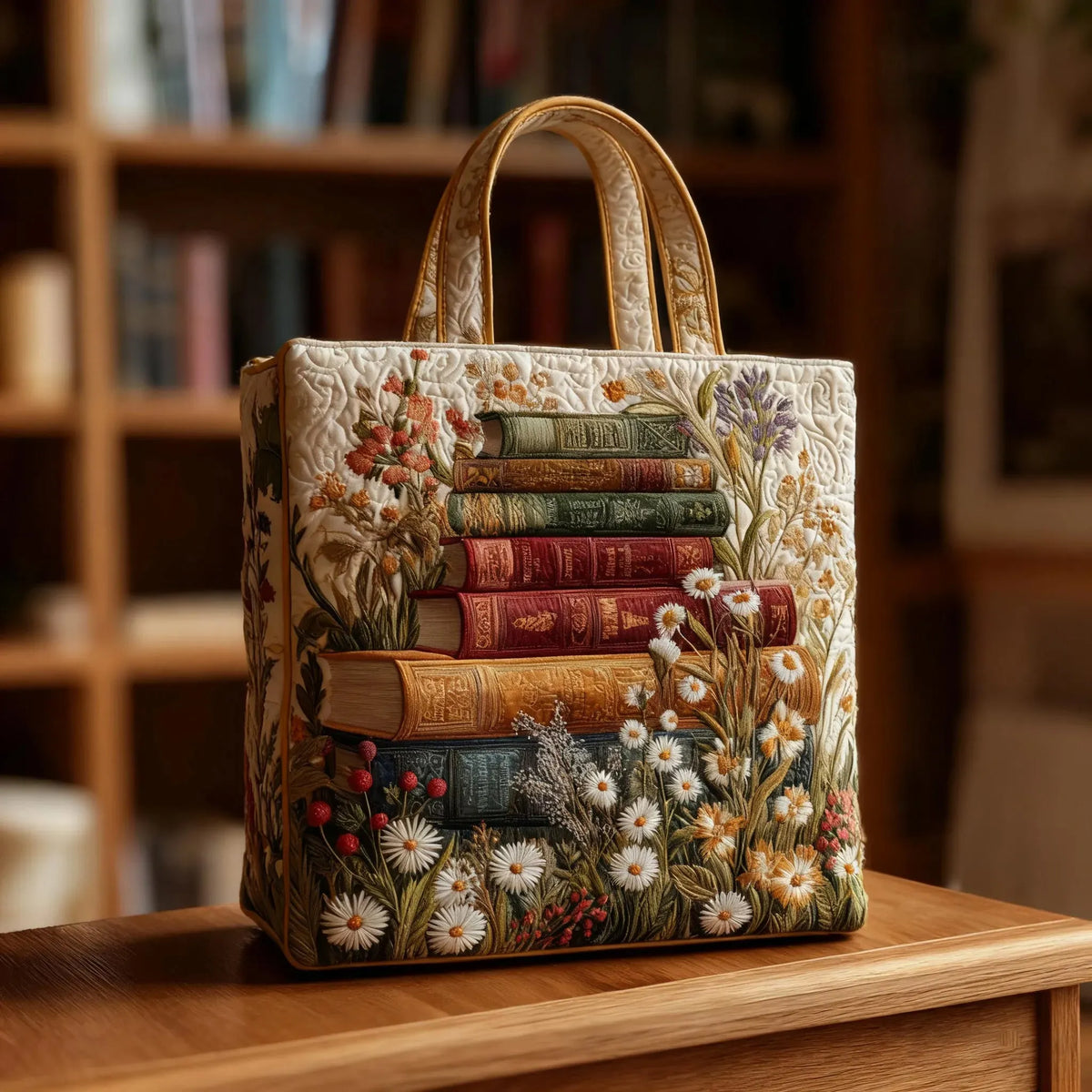 Handgemachte Tasche – Blumenmuster
