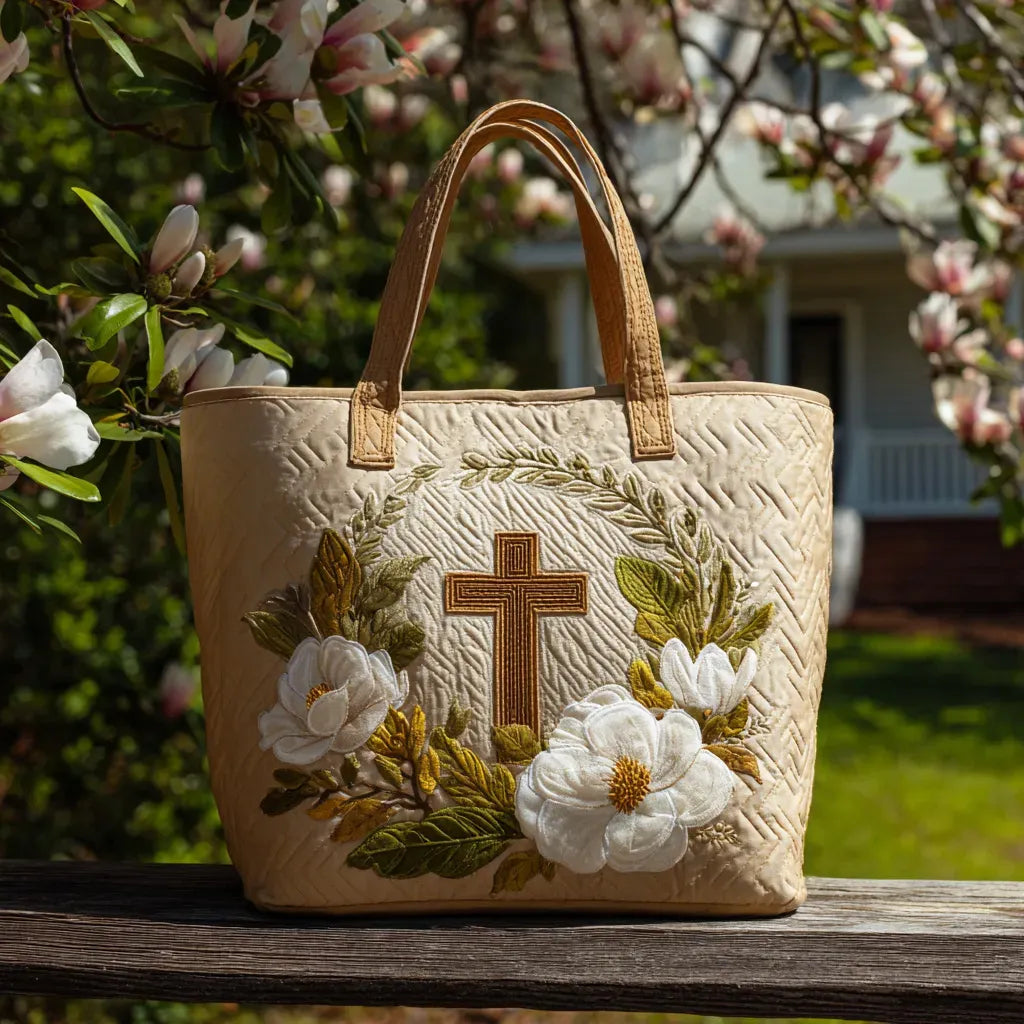 Handgemachte Tasche – Heiliges Kreuz