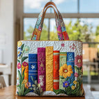 Handgemachte Tasche – Geblümt Bibliothek