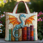 Handgemachte Tasche – Smaragddrache, Bücherwächter