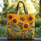 Handgemachte Tasche – Sonnenblumen