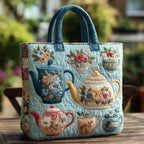 Handgemachte Tasche – Blumendruck