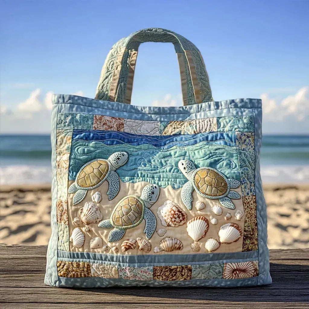 Handgemachte Tasche – Meeresschildkröten