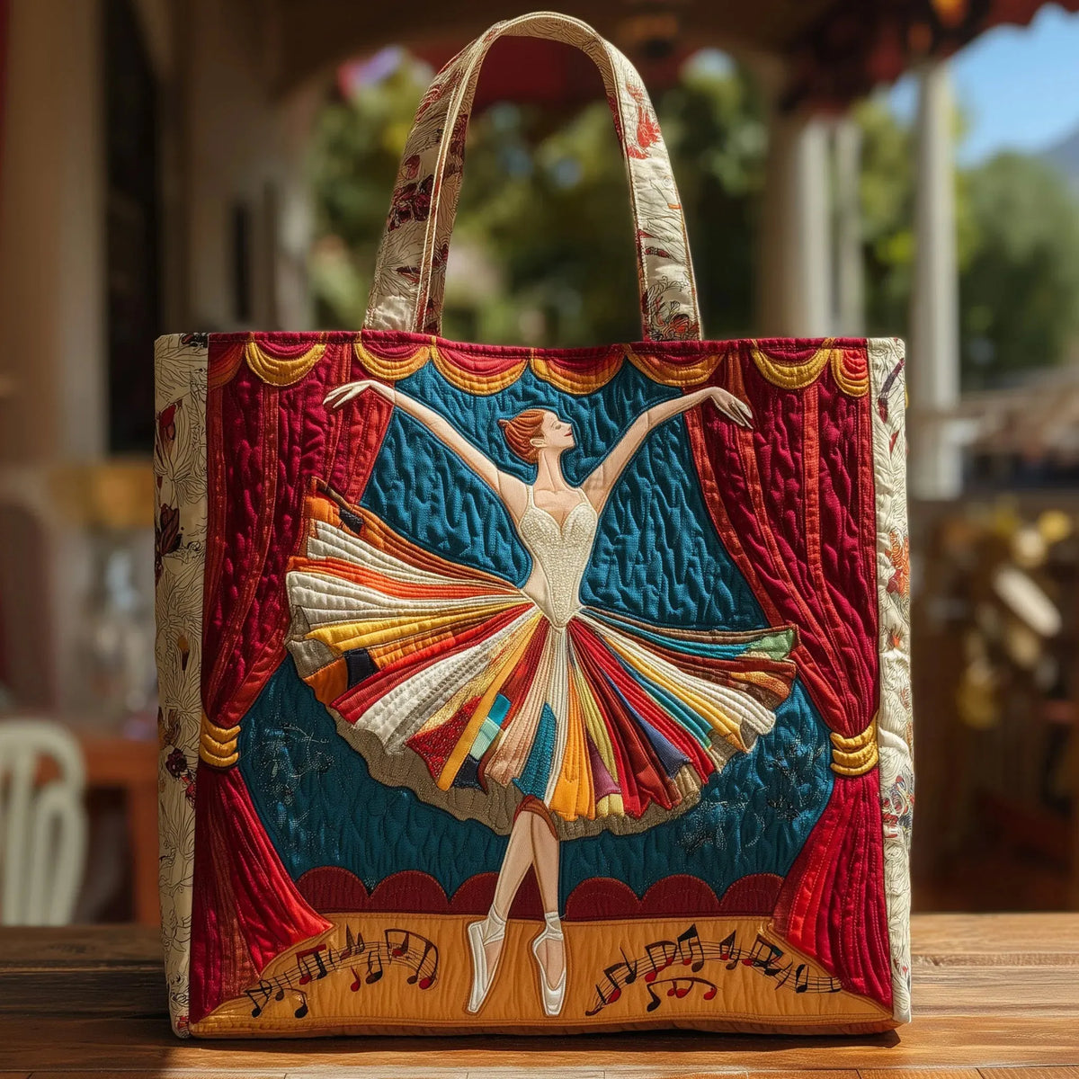 Handgemachte Tasche – Elegante Ballerina