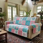 Strand Patchwork Refugium Sofaüberwurf