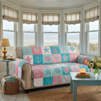 Strand Patchwork Refugium Sofaüberwurf