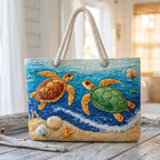 Strandtasche - Schildkröten am Strand