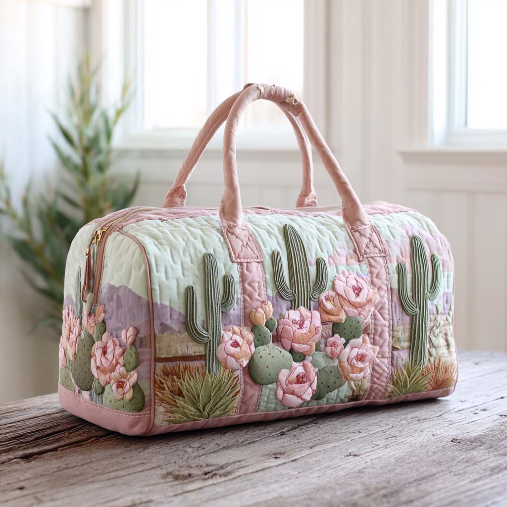 Reisetasche – Kaktusblume