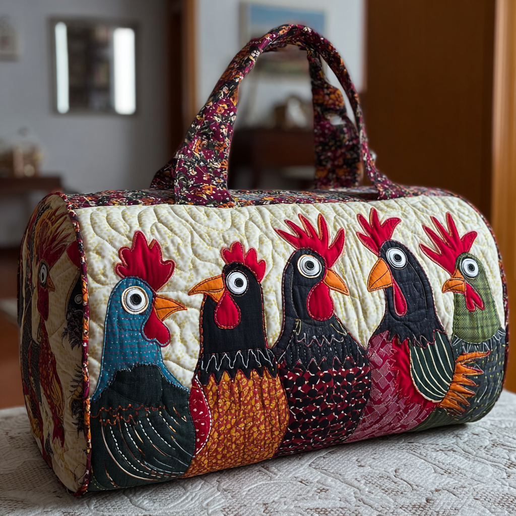 Reisetasche – Hühnerhof