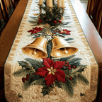 Weihnachtsglocken Stern Magie Tischläufer