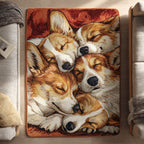 Corgi Wolkenschlummer Teppich