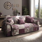 Country Patchwork Komfort Sofaüberwurf