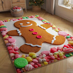 Gemütlicher Lebkuchen Komfort Teppich