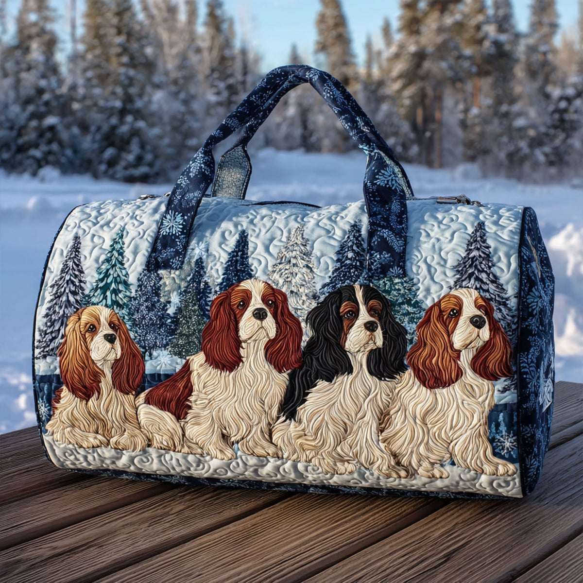 Reisetasche – Verschmuste Spaniels