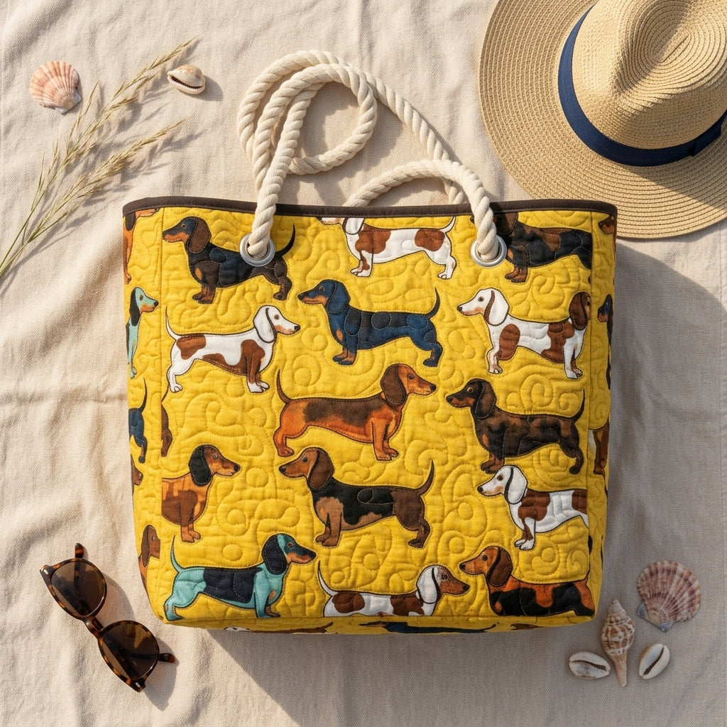 Strandtasche - Dackel-Welt