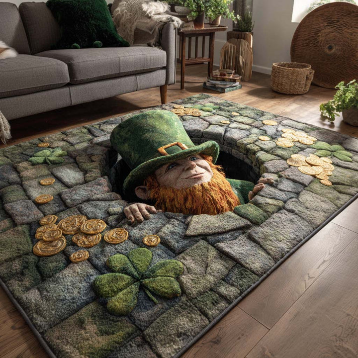 Tiefes Höhlenglück Kobold Teppich