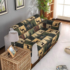Hirsch Waldtal Karo Sofaüberwurf