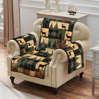 Hirsch Waldtal Karo Sofaüberwurf