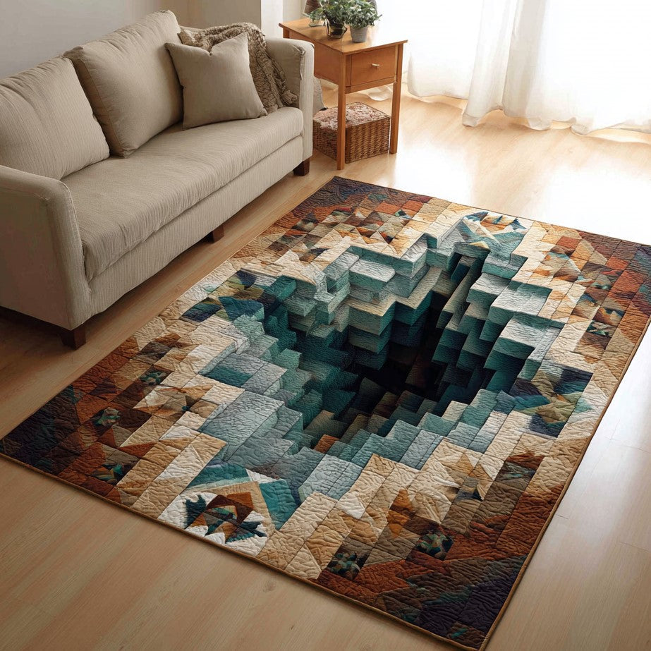 Wüstenhitze Patchwork Teppich