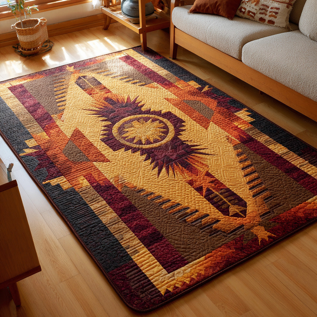 Wüsten Sonnenstrahl Teppich
