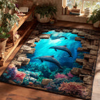 Delfintanz Riff Teppich