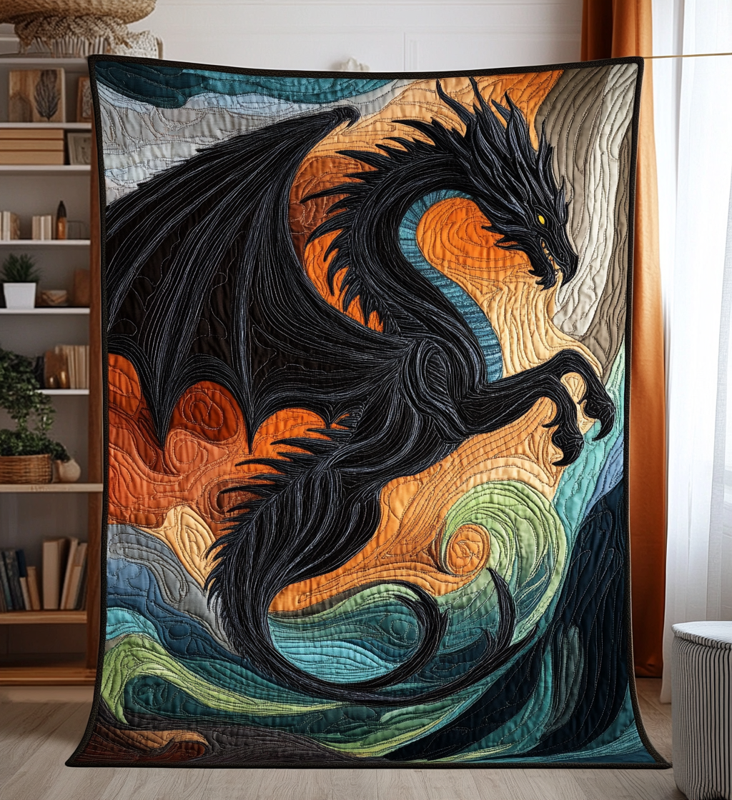 Schwarzer Drachengeist Decke