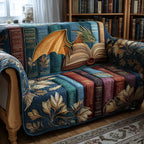 Drache Bücherregal Sofaüberwurf