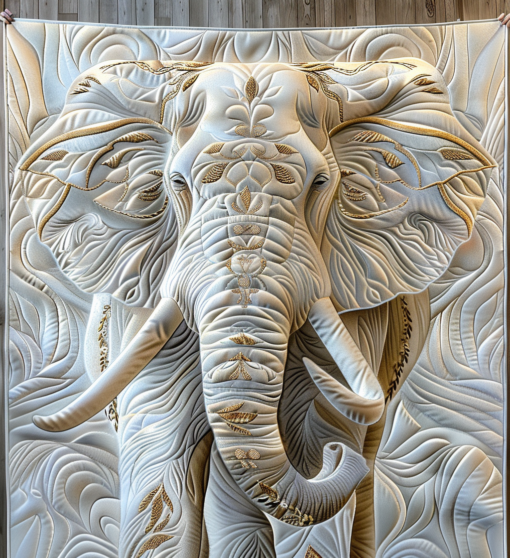 Elefant Weisheit Relief Decke