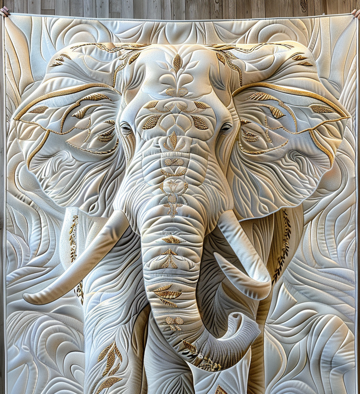 Elefant Weisheit Relief Decke