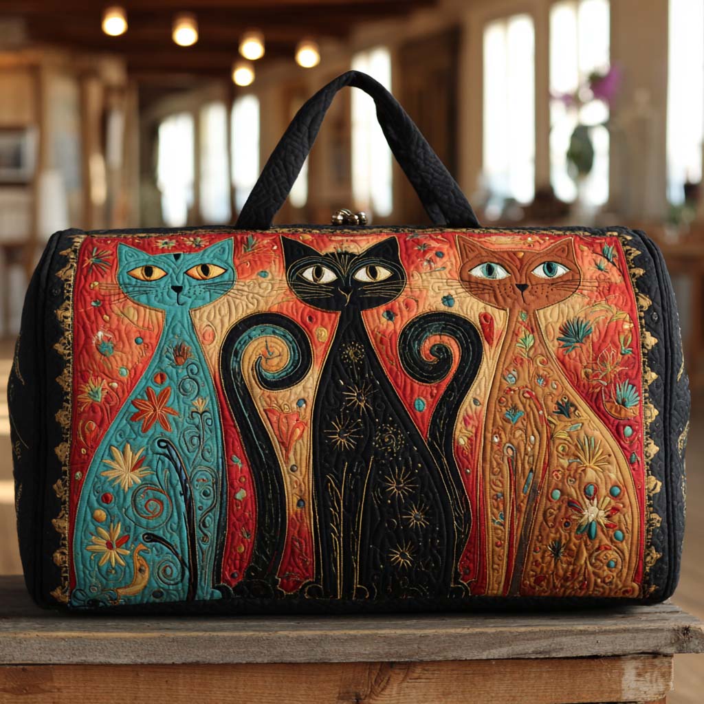 Reisetasche – Verzauberte Katzen Trio