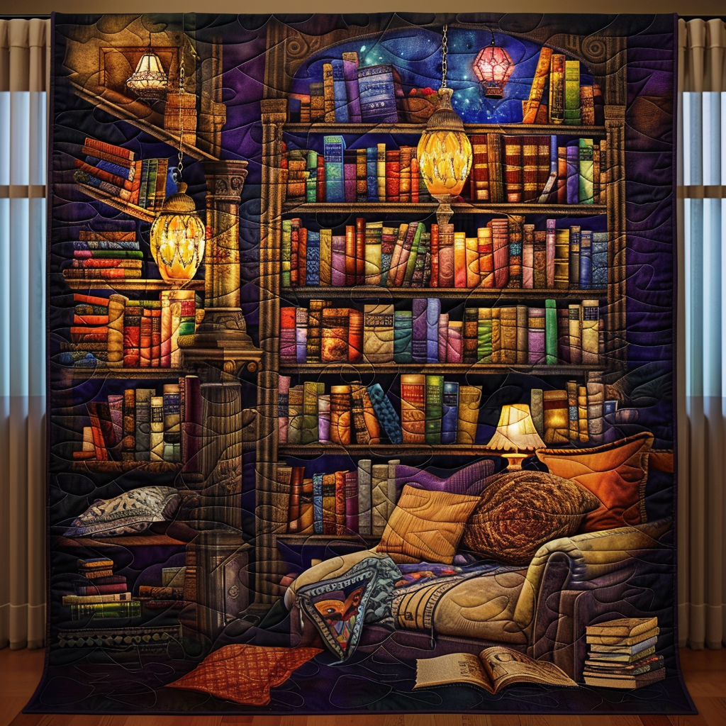 Fantasie Bücherbibliothek Decke